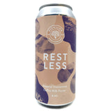 Redwillow Restless Imperial Vietnamese Coffee Milk Porter 8.4% (440ml can)-Hop Burns & Black
