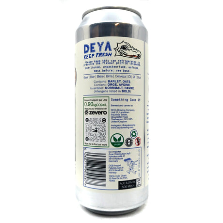 DEYA Something Good 19 IPA 6% (500ml can)-Hop Burns & Black