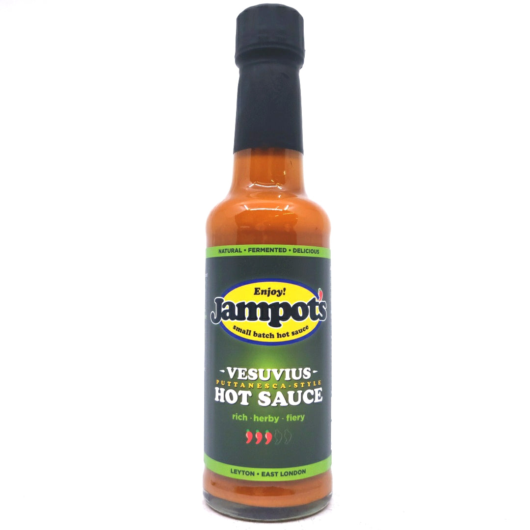 Jampot's Vesuvius Puttanesca-Style Hot Sauce (150ml)