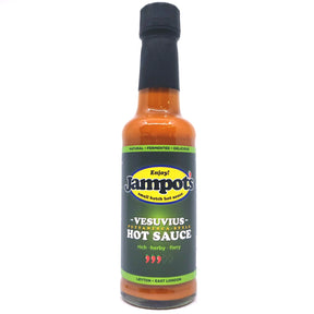 Jampot's Vesuvius Puttanesca-Style Hot Sauce (150ml)-Hop Burns & Black