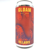 Villages Gloam Hoppy Amber 4% (440ml can)-Hop Burns & Black