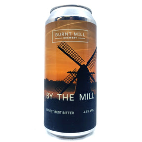 Burnt Mill By The Mill Best Bitter 4.8% (440ml can)-Hop Burns & Black
