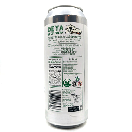 DEYA Gotcha Pale Ale 4% (500ml can)-Hop Burns & Black