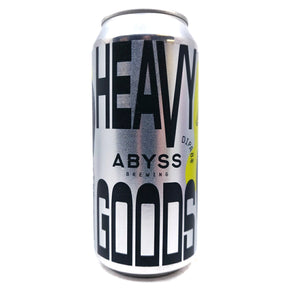Abyss Brewing Heavy Goods Double IPA 8% (440ml can)-Hop Burns & Black