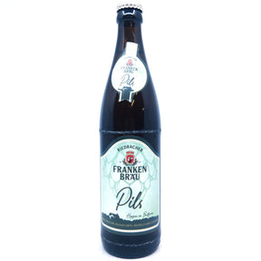 Riedbacher Franken Brau Pils 4.9% (500ml)-Hop Burns & Black