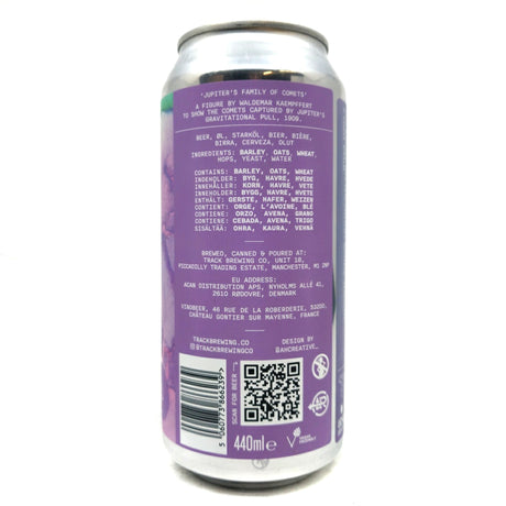 Track x Uchu Comets Double IPA 8% (440ml can)-Hop Burns & Black