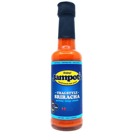 Jampot's Sriracha Thai-style Hot Sauce (150ml)-Hop Burns & Black