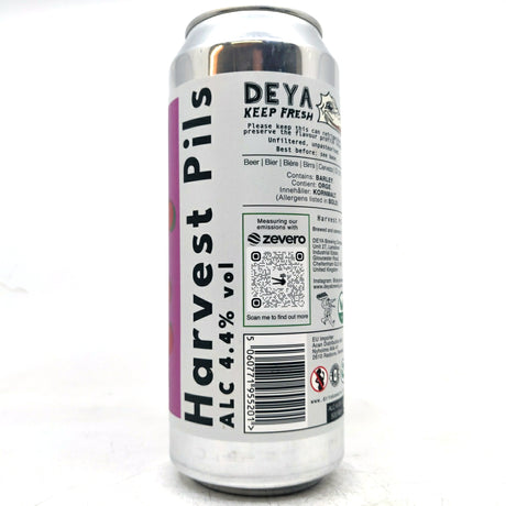 DEYA Harvest Pils 4.4% (500ml can)