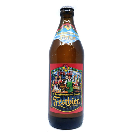 Dampfbierbrauerei Zwiesl Festbier 5.6% (500ml)-Hop Burns & Black