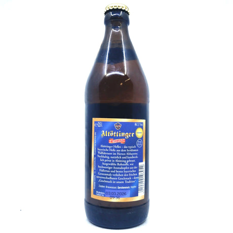 Altottinger Hell 5.1% (500ml)-Hop Burns & Black