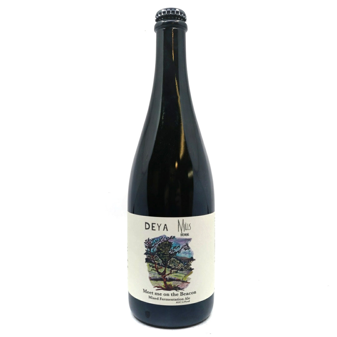DEYA x Mills Meet Me On the Beacon Mixed Fermentation Ale 5.5% (750ml)-Hop Burns & Black