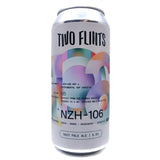 Two Flints NZ-106 Bract Project Hazy Pale Ale 5.5% (440ml can)-Hop Burns & Black