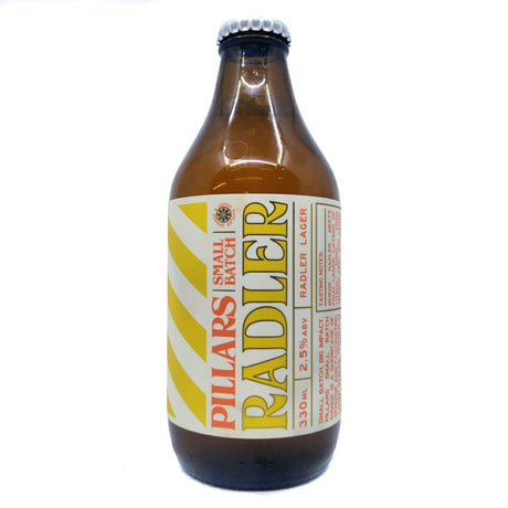 Pillars Radler 2.5% (330ml)-Hop Burns & Black