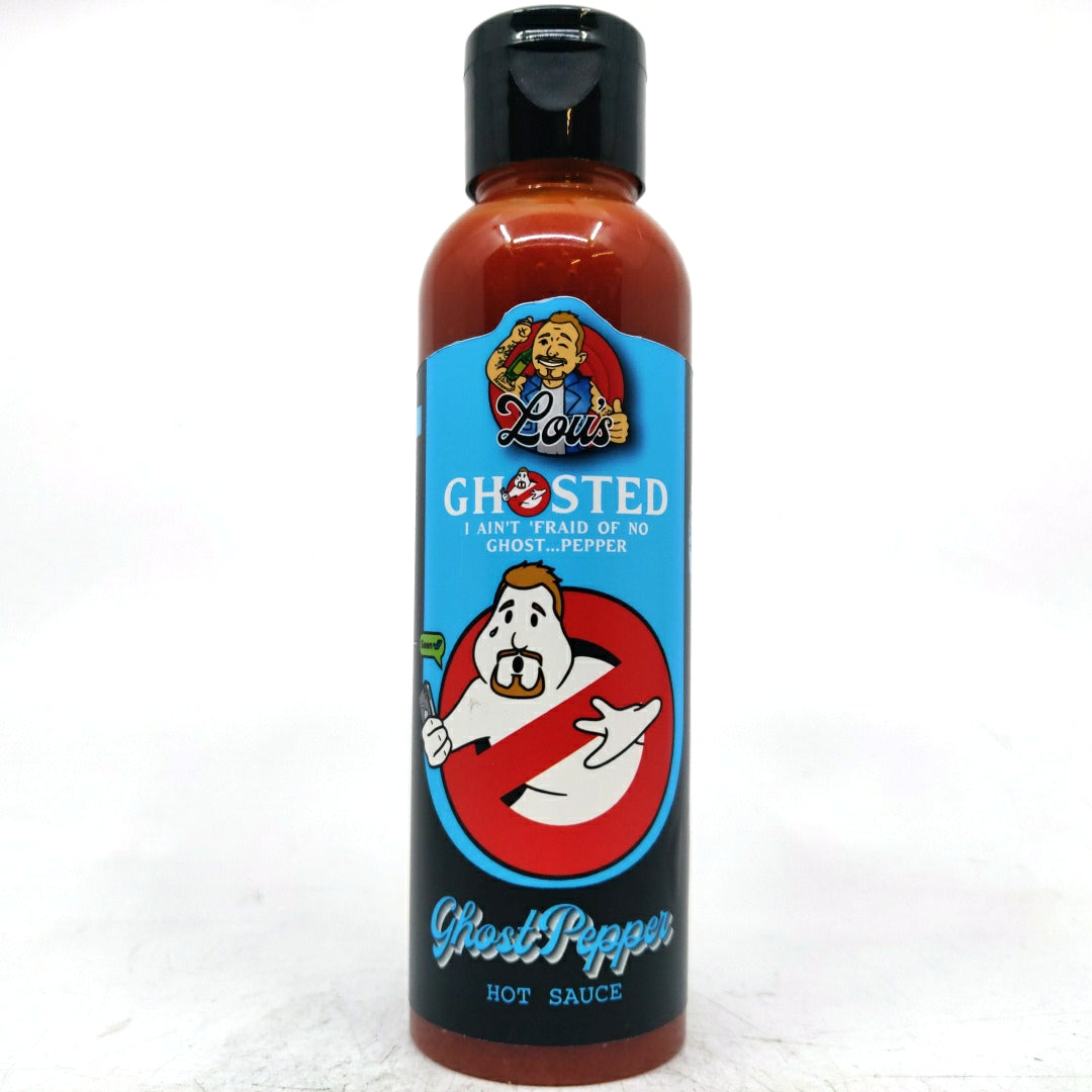 Lou's Brews Ghosted! Hot Sauce (140g)-Hop Burns & Black