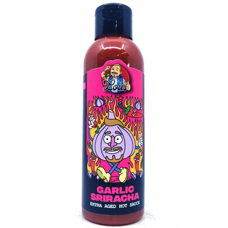 Lou's Brews XO Garlic Sriracha Extra Aged Hot Sauce (170ml)-Hop Burns & Black