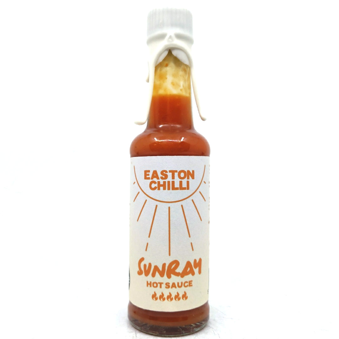 Easton Chilli Sunray Kumquat, Habanero & Scotch Bonnet Hot Sauce (150ml)-Hop Burns & Black