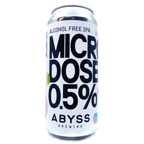 Abyss Brewing Micro Dose Alcohol-free IPA 0.5 (440ml can)-Hop Burns & Black