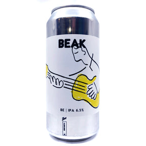 Beak Brewery Be IPA 6.5% (440ml can)-Hop Burns & Black