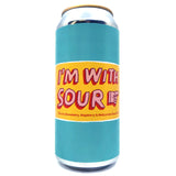 Pretty Decent I'm With Sour 5.5% (440ml can)-Hop Burns & Black