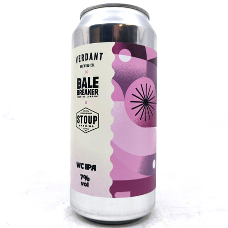 Verdant x Bale Breaker x Stoup LSBB25 Collab Series #2 West Coast IPA 7% (440ml can)-Hop Burns & Black