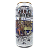 Anspach & Hobday Mule English Lager 4% (440ml can)-Hop Burns & Black