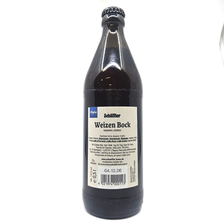 Schaffler Weizen Bock 7% (500ml)-Hop Burns & Black