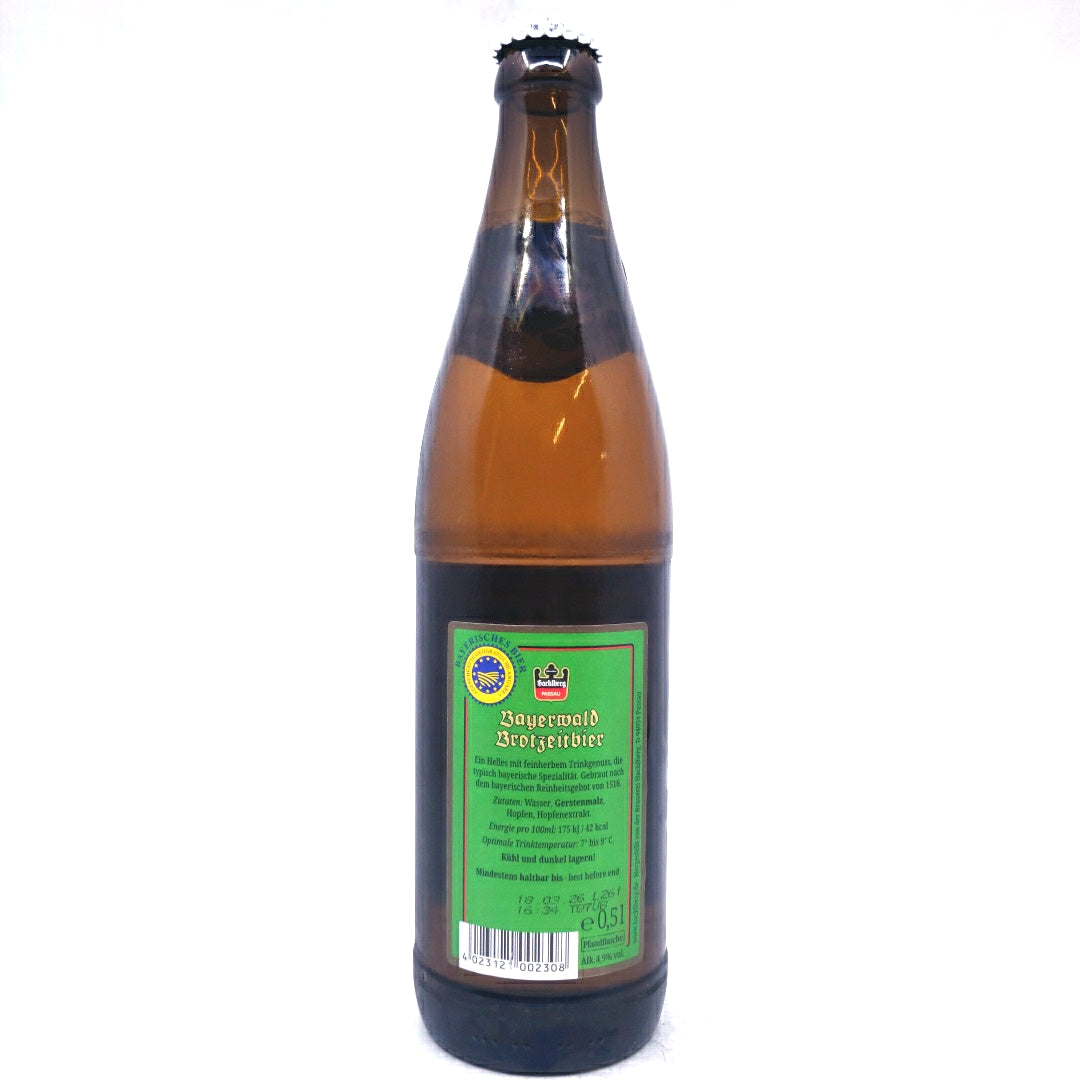 Hacklberg Bayerwald Brotzeitbier 4.9% (500ml)-Hop Burns & Black