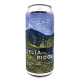 Burnt Mill Delta Ridge West Coast Pale Ale 4.8% (440ml can)-Hop Burns & Black