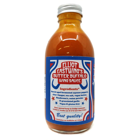 Elliot Eastwick's Butter Buffalo Wing Sauce (200ml)-Hop Burns & Black