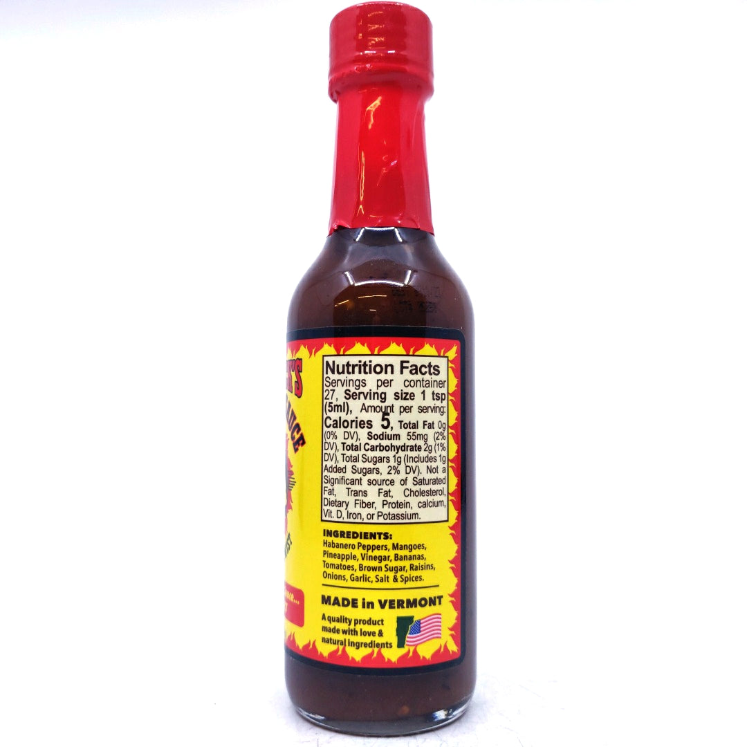 Dirty Dick's Hot Pepper With A Tropical Twist Sauce (148ml)-Hop Burns & Black