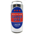 Pressure Drop Super Lite Lager 3.8% (440ml can)-Hop Burns & Black