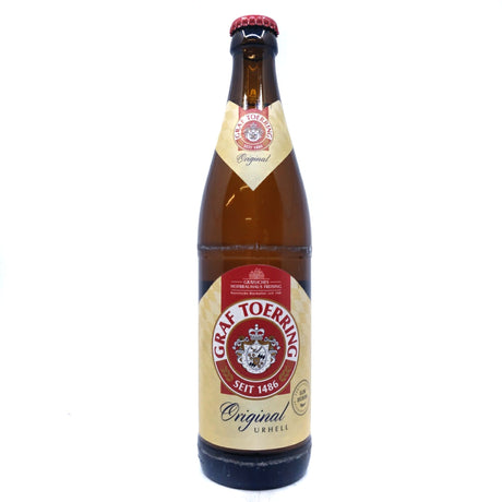 Hofbrauhaus Freising Graf Toerring Export Hell 5.6% (500ml)-Hop Burns & Black