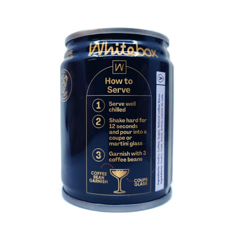 Whitebox x Collina & Co Espresso Martini 22% (100ml can)-Hop Burns & Black