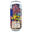 Left Handed Giant Alcohol Free Sicilian Lemon Radler 0.5% (440ml can)-Hop Burns & Black