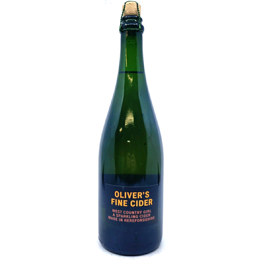 Oliver's Fine Cider West Country Girl 2024 5.3% (750ml)-Hop Burns & Black