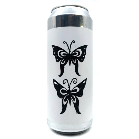 Baron Brewing Social Butterfly Double IPA 8.4% (500ml can)-Hop Burns & Black