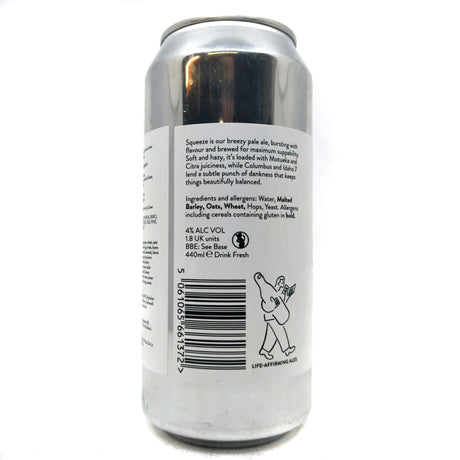 Beak Squeeze Pale Ale 4% (440ml can)-Hop Burns & Black