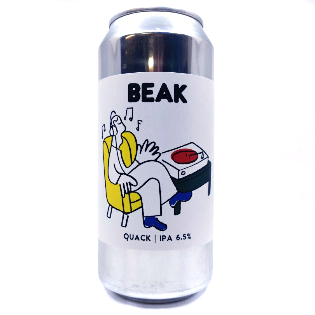Beak Brewery Quack IPA 6.5% (440ml can) – Hop Burns & Black