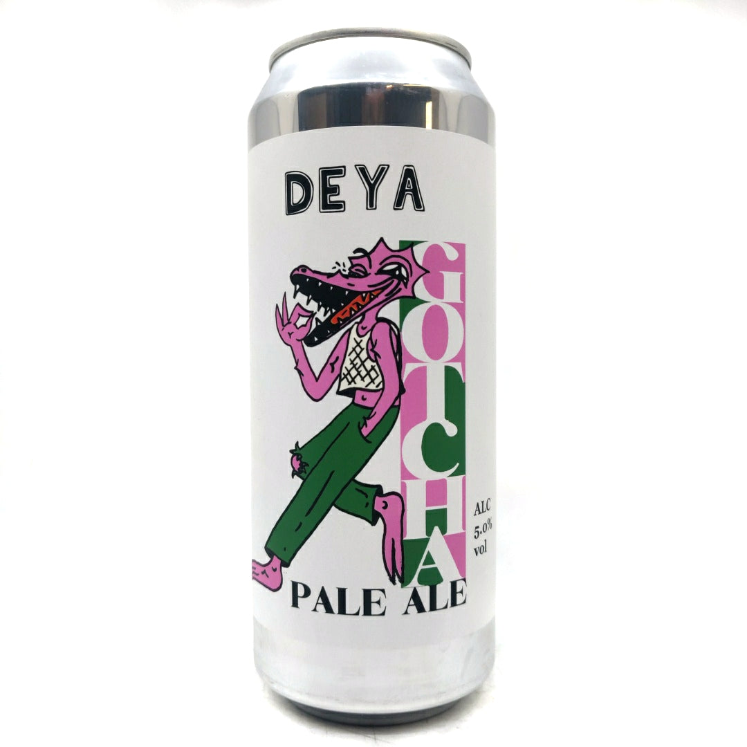 DEYA Gotcha Pale Ale 4% (500ml can)-Hop Burns & Black
