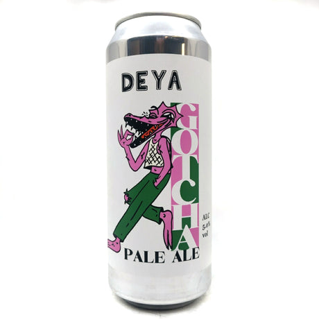 DEYA Gotcha Pale Ale 4% (500ml can)-Hop Burns & Black