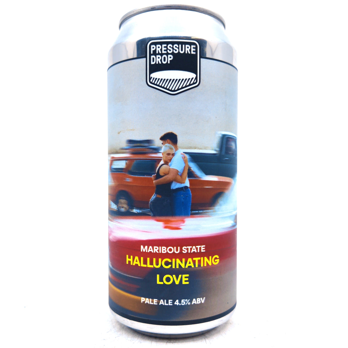 Pressure Drop x Maribou State Hallucinating Love Pale Ale 4.5% (440ml can)-Hop Burns & Black