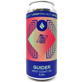 Drop Project Guider West Coast IPA 5% (440ml can)-Hop Burns & Black
