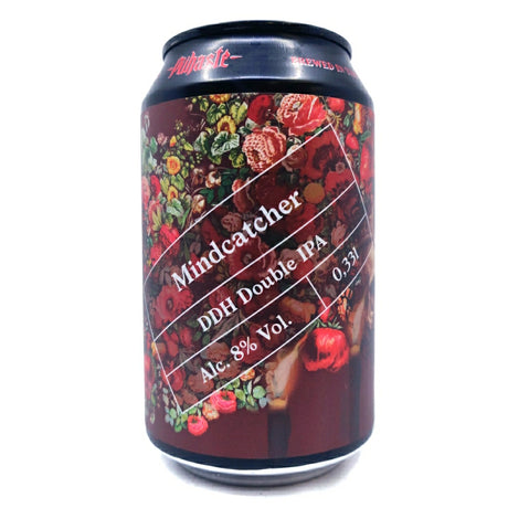 Puhaste x Sudden Death Mindcatcher DDH Double IPA 8% (330ml)-Hop Burns & Black