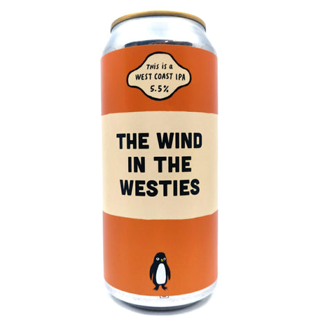 Pretty Decent Wind In The Westies West Coast IPA 5.5% (440ml can)-Hop Burns & Black