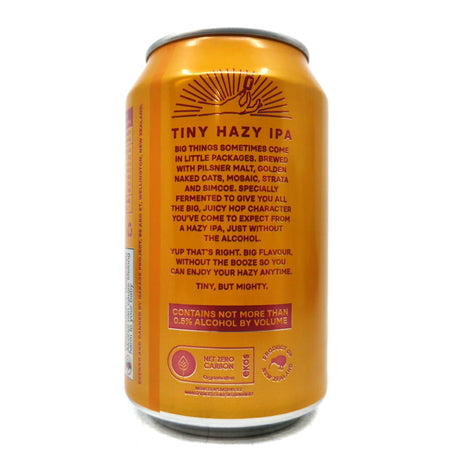 Garage Project Tiny But Mighty Everyday IPA 0.5% (330ml can)-Hop Burns & Black