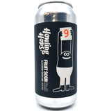 Howling Hops Fruit Sour No.9 Blackberry, Grape & Lime 4% (440ml can)-Hop Burns & Black