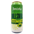 Donzoko Dillsner Pils 5% (500ml can)-Hop Burns & Black