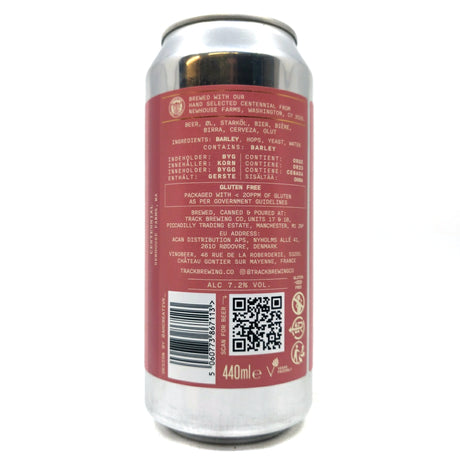 Track Newhouse DDH West Coast IPA 7.2% (440ml can)-Hop Burns & Black