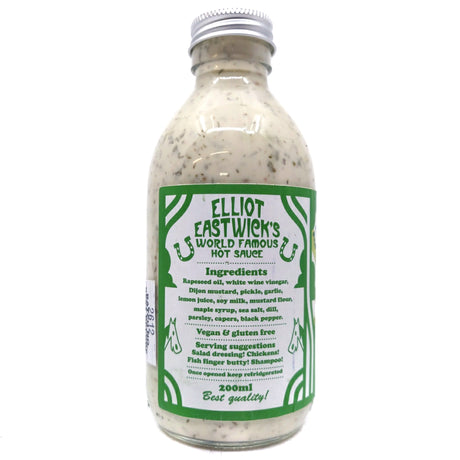 Elliot Eastwick's Pickle Rance Dressing Sauce (200ml)-Hop Burns & Black