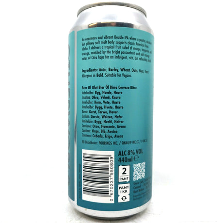 Otherworld Maelstrom Double IPA 8% (440ml can)-Hop Burns & Black